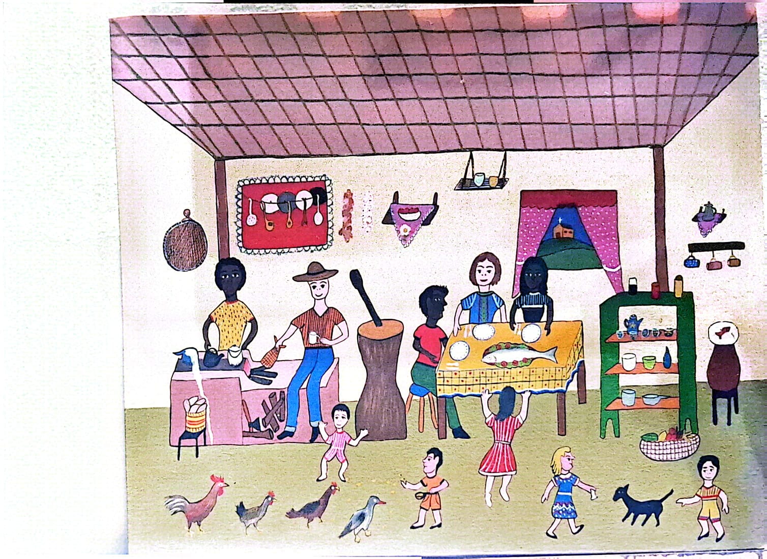 Cozinha do interior
